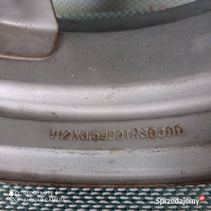 Przednie koło skuter 12