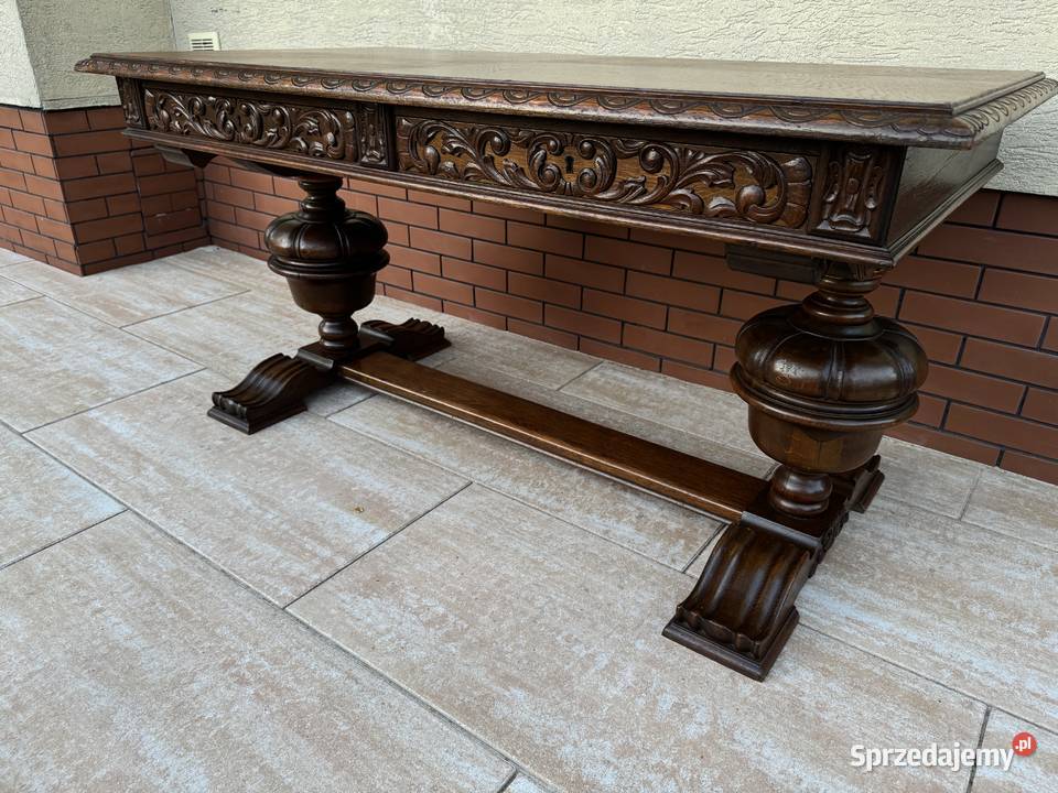 Biurko pałacowe gabinetowe w stylu Sulbiny