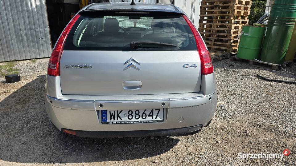 Citroen c4 wersja exlusive benzyna gaz 20 wspomaganie kierownicy Siedlce sprzedam