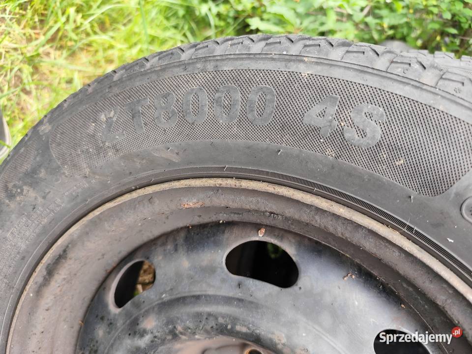 Komplet opon wielosezonowych 19560 R15 Zaborowice sprzedam