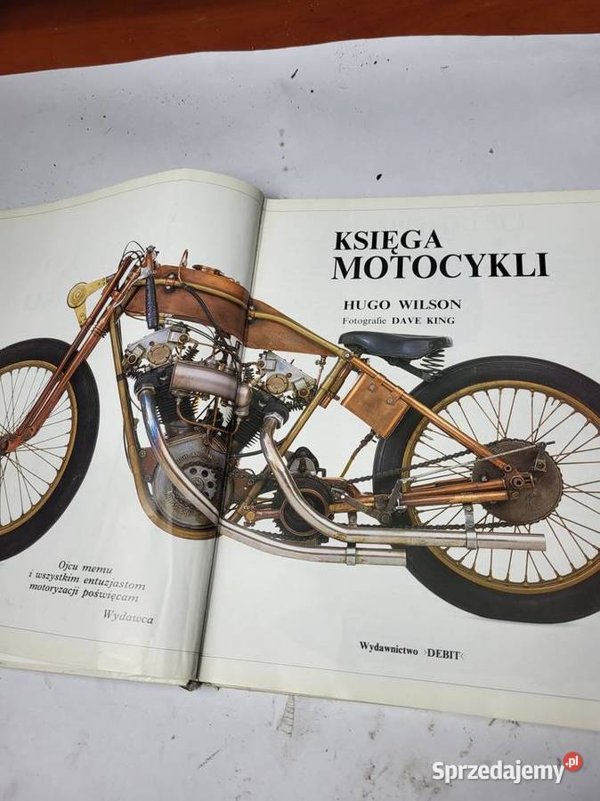 KSIĘGA MOTOCYKLI HUGO WILSON Rybnik