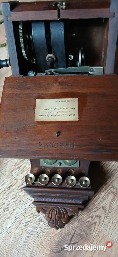 Zabytkowy telefon na ścianę z lat XX w małopolskie sprzedam