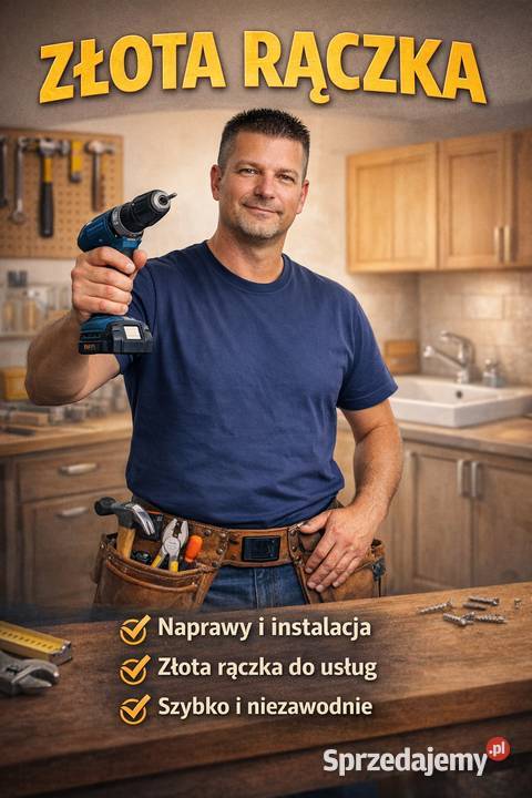 Technik Złota Rączka drobne naprawy montaż pomoc łódzkie Łódź