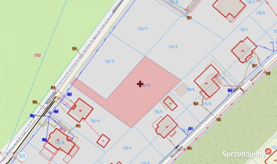 Grunt do sprzedania 1195 metrów Miedziana Góra Nieruchomości świętokrzyskie