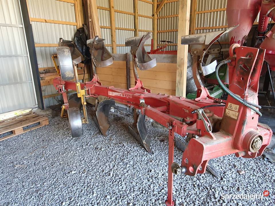 Pług pottinger servo lV 4 skibowy nieuszkodzony Rogi