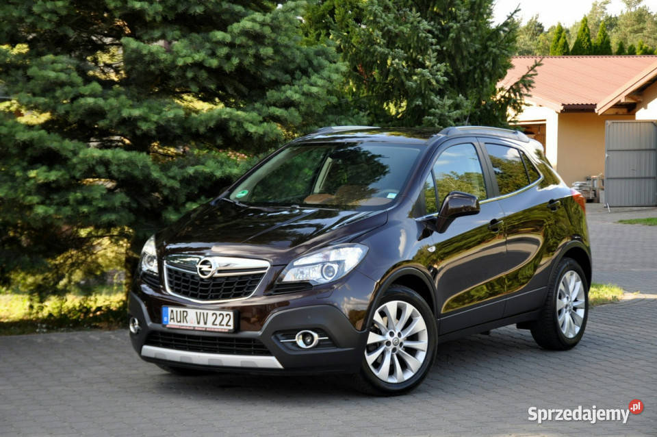 Opel Mokka 14T140XenonLedNaviKameraSkóryRelingI garażowany Ostrów Mazowiecka