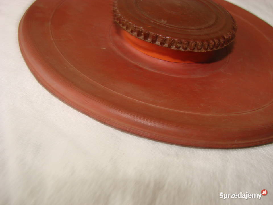 mały okrągły termofor PRL pomorskie Pruszcz Gdański