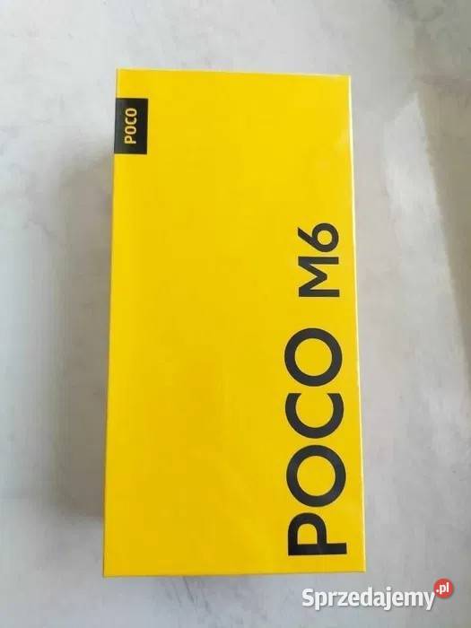 POCO M6 6GB 128GB Nowy Czarny Radom