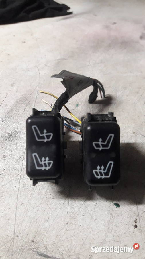 Mercedes przełącznik przycisk grzania fotela