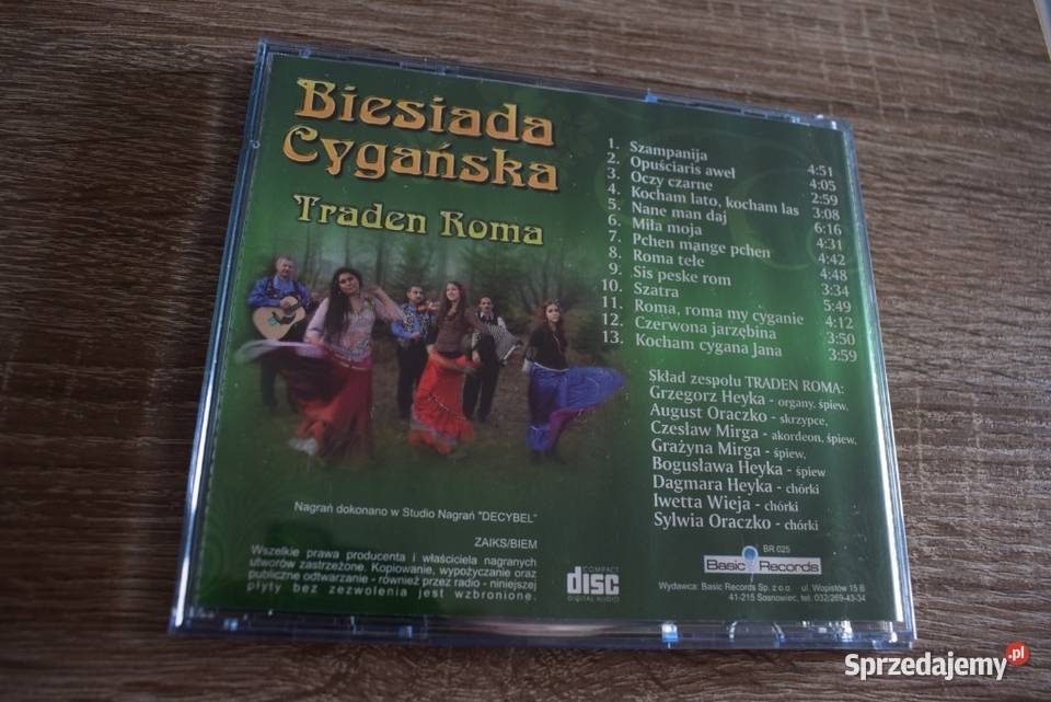 Biesiada Cygańska Traden Roma Płyty i kasety Chełmno