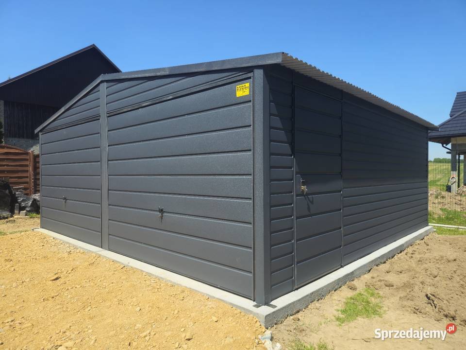 6x6 Garaze Blaszane Garaż Blaszany Blaszak