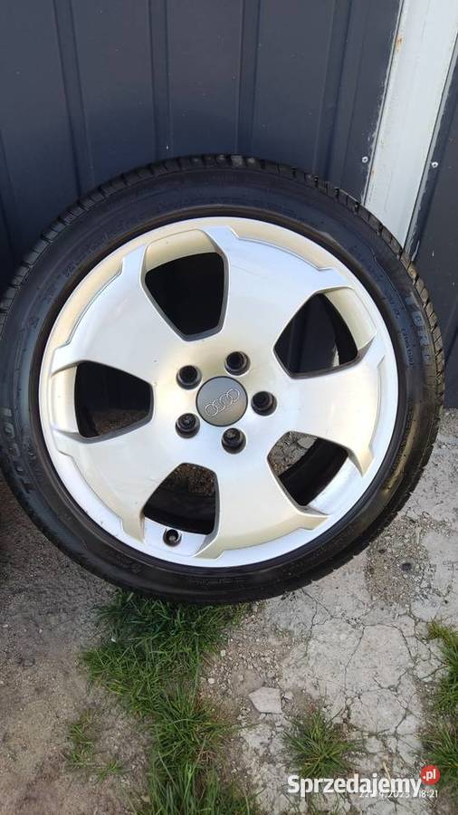 Alufelgi 5x112 R17 75J z oponami warmińsko-mazurskie Nowe Miasto Lubawskie