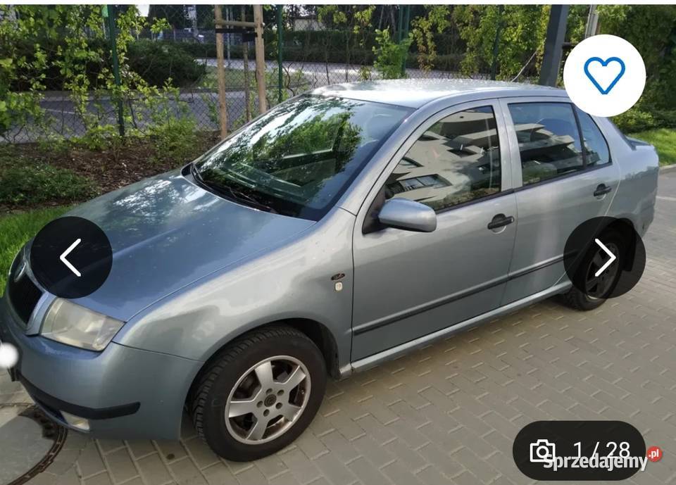 Skoda Fabia polski salon bezwypadkowa super stan światła przeciwmgielne mazowieckie Warszawa sprzedam