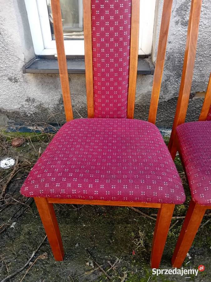 Sprzedam komplet krzeseł Piotrków Kujawski