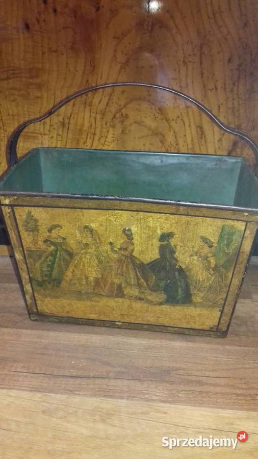 Kaseta gazetnik reklamowy Paryż 1863 sygnowany Orneta sprzedam