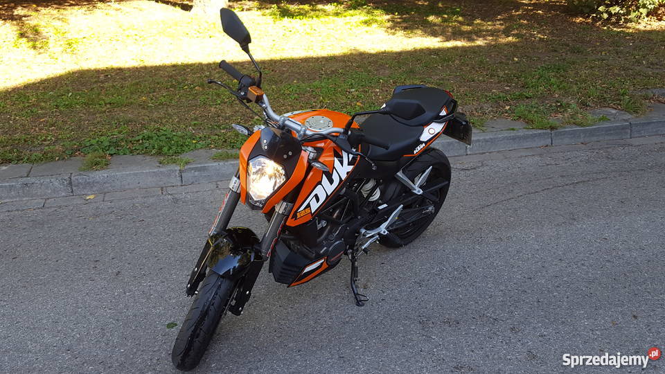 KTM 125 DUKE wydech Akrapovic małopolskie Kraków sprzedam