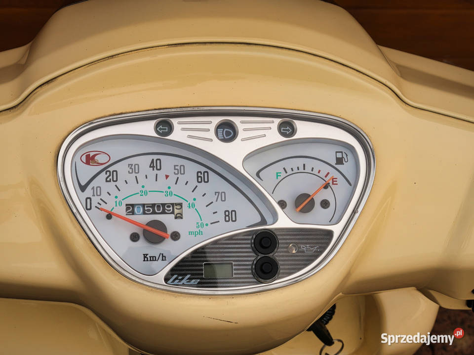 Kymco Like 50 Retro Zadbany Kufer 4T Transport Starowa Góra