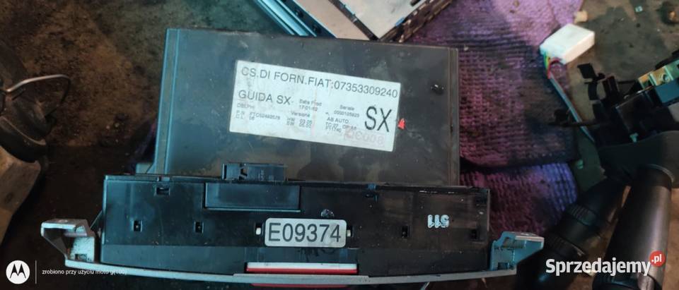 Panel nawiewu klimatyzacji 07353309240 Alfa osobowe Książ Wielkopolski