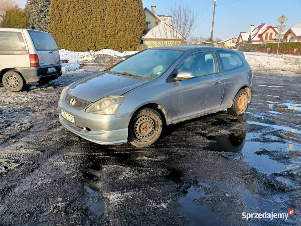 Honda Civic Honda Civic 14 04r VII 20012005 srebrny Civic Tarnów sprzedam