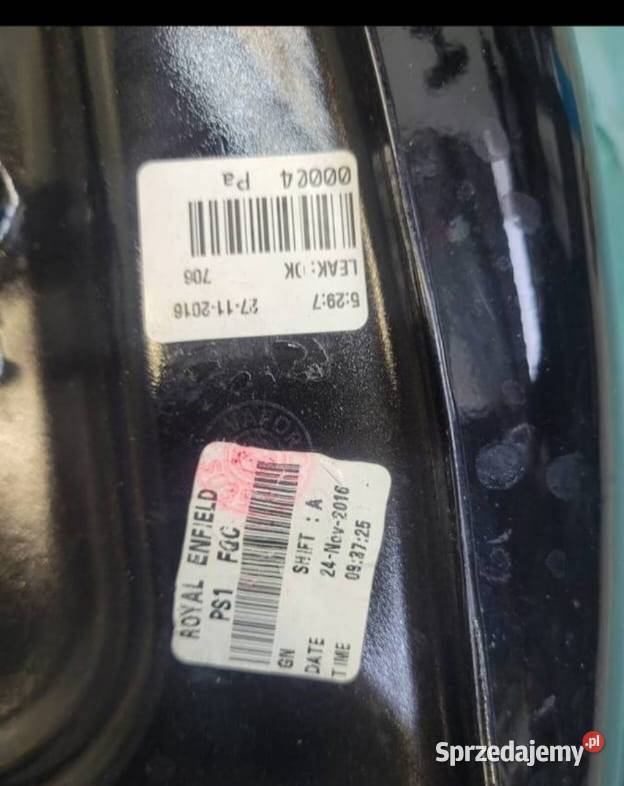 Royal enfield Classic 500 bak zbiornik paliwa