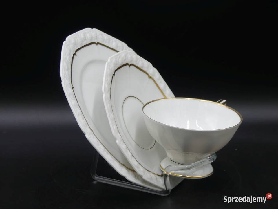 Komplet śniadaniowy Sorau Żary Potsdam art deco