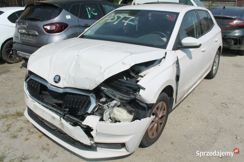 koda Fabia IV 2021 biały Ostrów Wielkopolski sprzedam