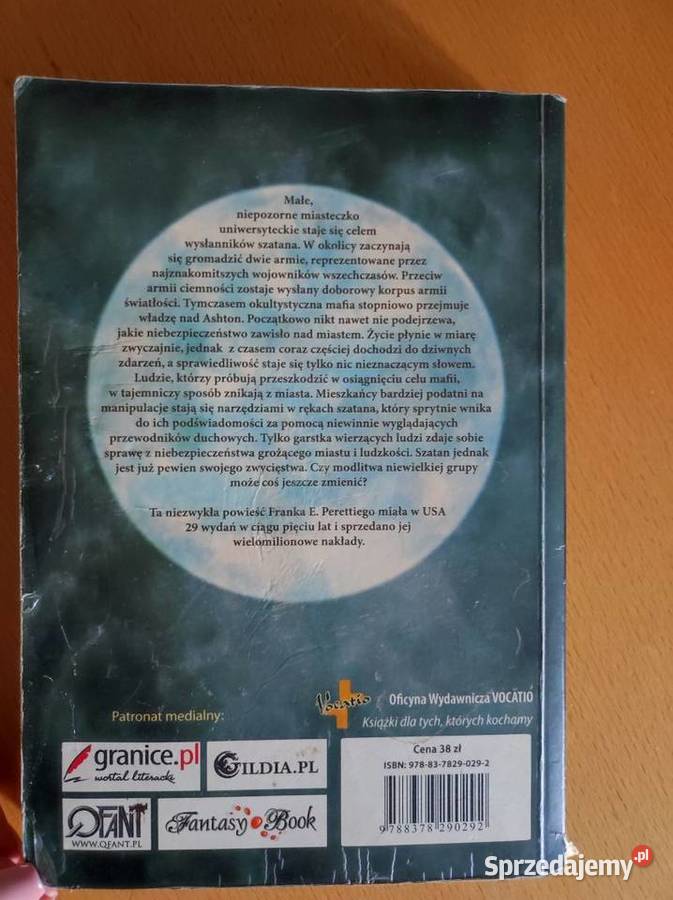 Władcy ciemności Frank E Peretti Walka dobra ze świętokrzyskie Kielce