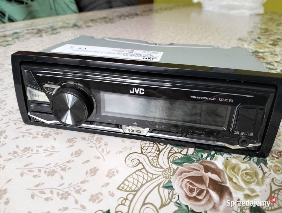 Radio samochodowe JVC kdx130 wielkopolskie Wrząca