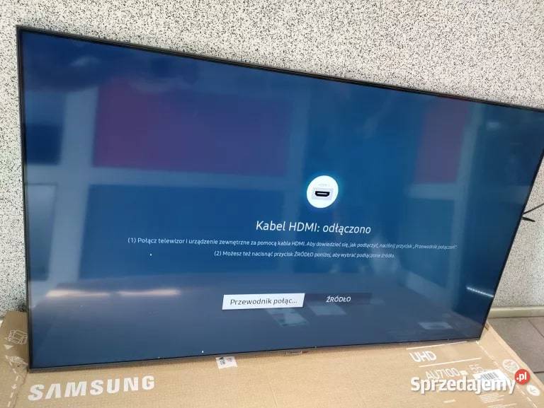 Telewizor Samsung AU7172 UHD 4k Smart TV 55 nowy Elektronika mazowieckie Radom sprzedam