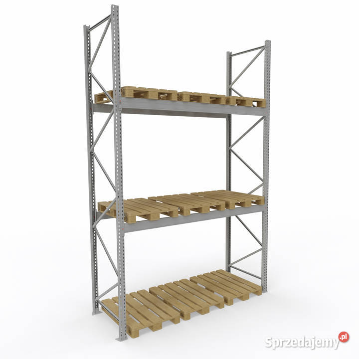 Regał paletowy wolnostojący H450 G110 L270 Warka