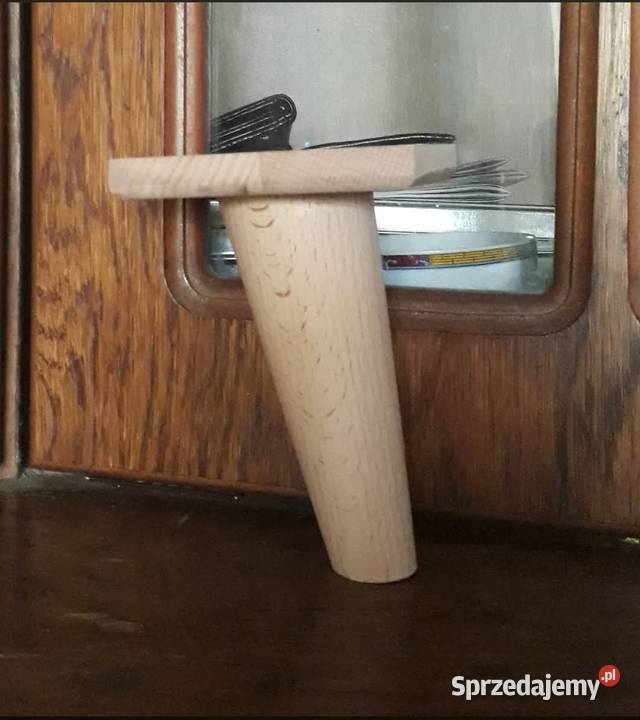 Nóżki stożkowe z czopem 4.8cm Mława