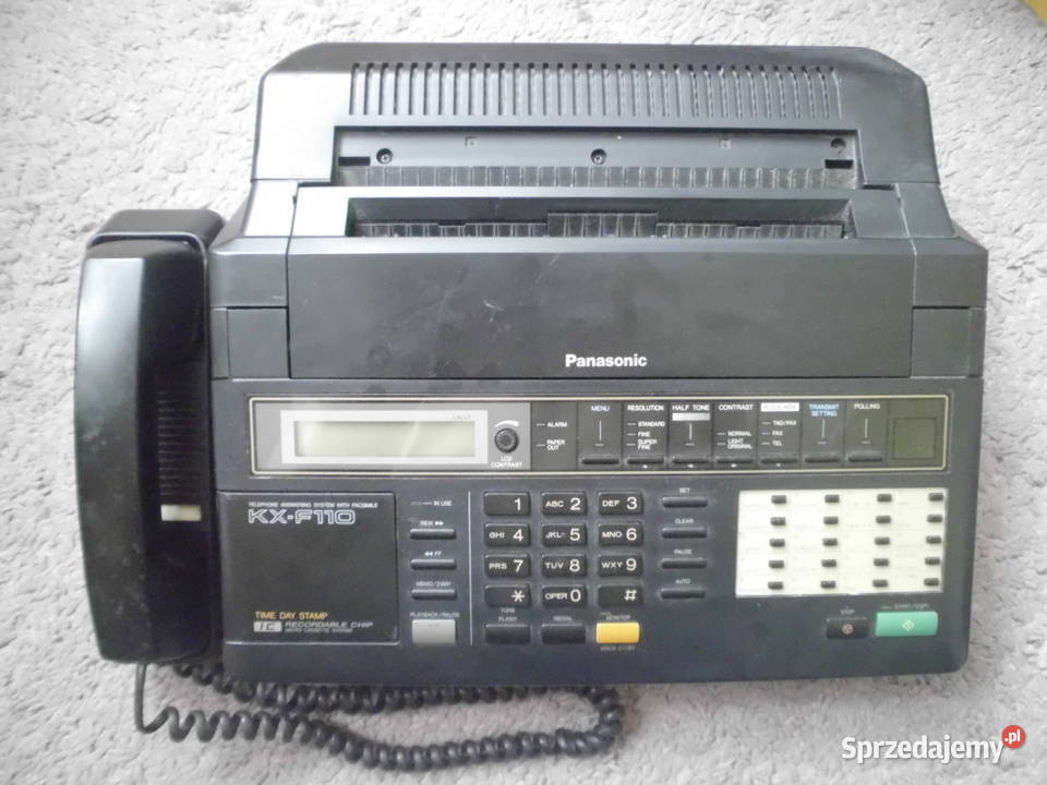 Panasonic KX-F110B Fax telefon i aut. sekretarka MADE in JAP