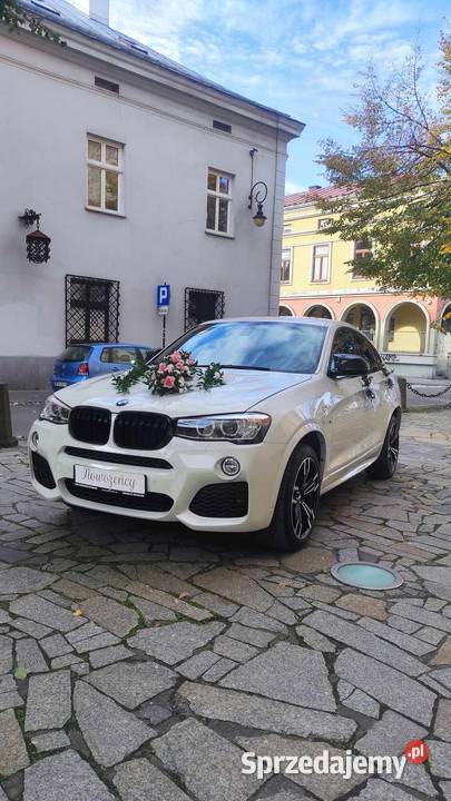 Wynajem BMW X4 do ślubu Wynajem pojazdów małopolskie Nowy Sącz