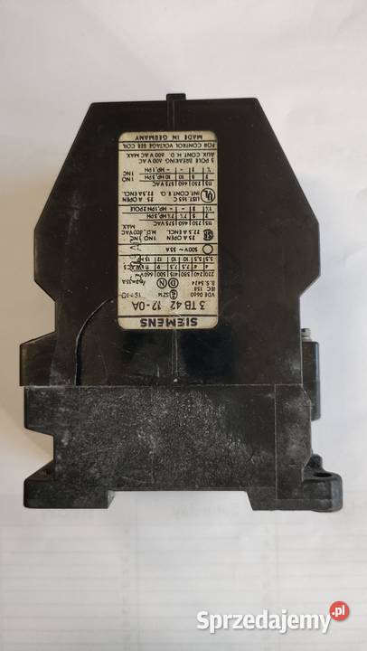 Stycznik mocy Siemens 3TB42 120A napięcie 380460 Szczecin