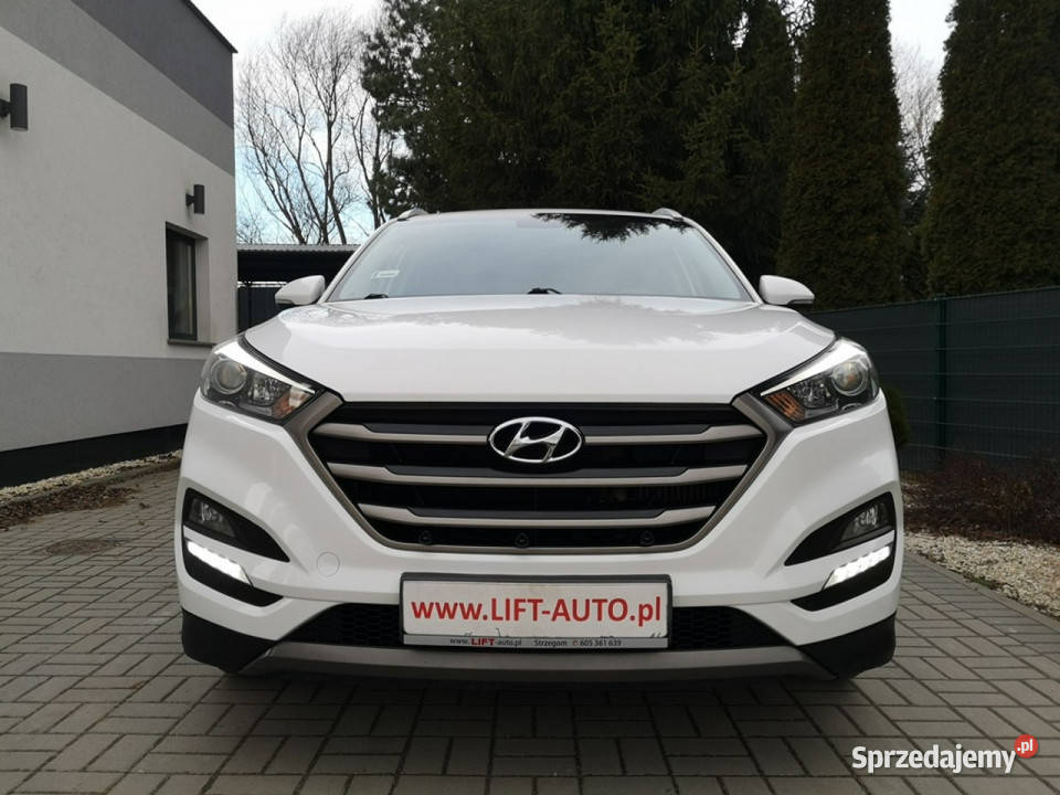 Hyundai Tucson 20 CRDI 136 Klimatr Tempomat Ledy komputer pokładowy