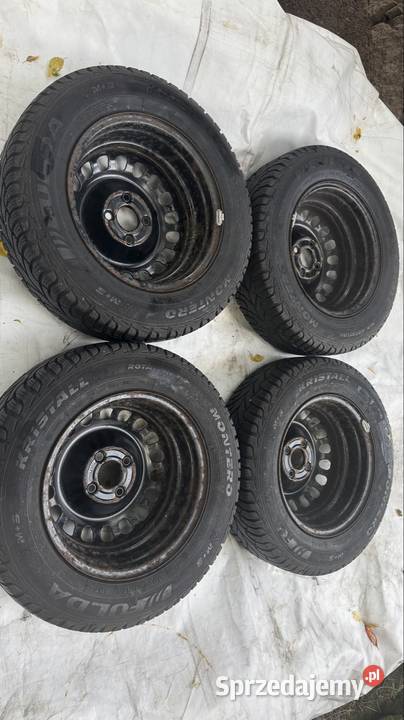 Komplet koła zimowe 55J ET39 18570 R14 88T Opel dolnośląskie Gruszków sprzedam