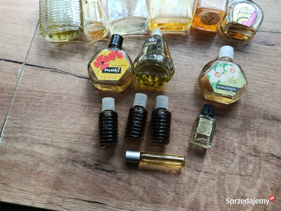 Perfumy stare z PRL zestaw wody toaletowe Choszczno sprzedam