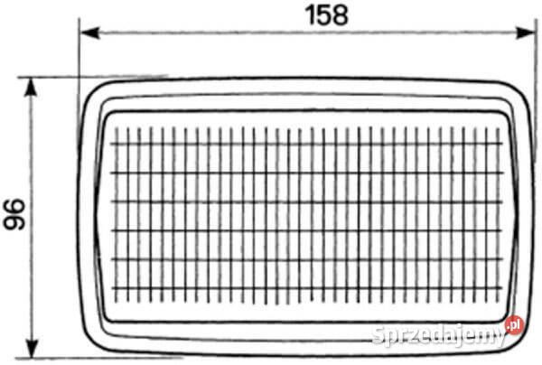 Reflektor roboczy H3 05359000 Kamionna