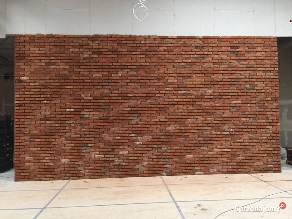 płytki z cegły loft stara cegła lica 1m2 Pakosław