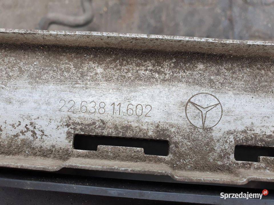 CHŁODNICA WODY MERCEDES ATEGO 1217 A9705000403 kujawsko-pomorskie Lipno