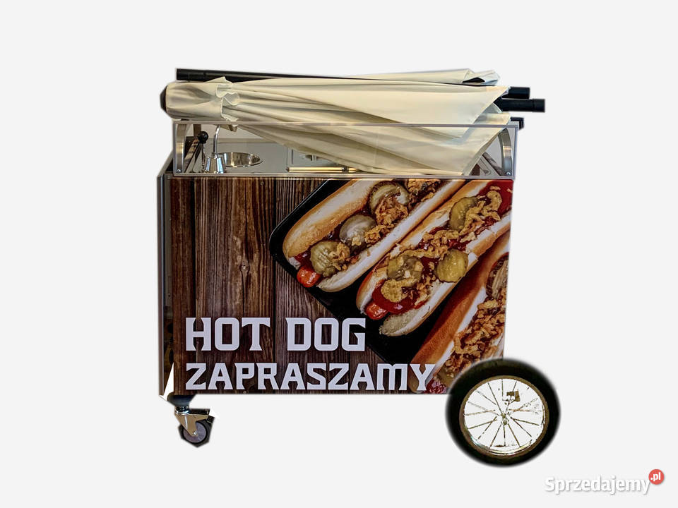 Hot Dog Amerykański wózek gastronomiczny bez