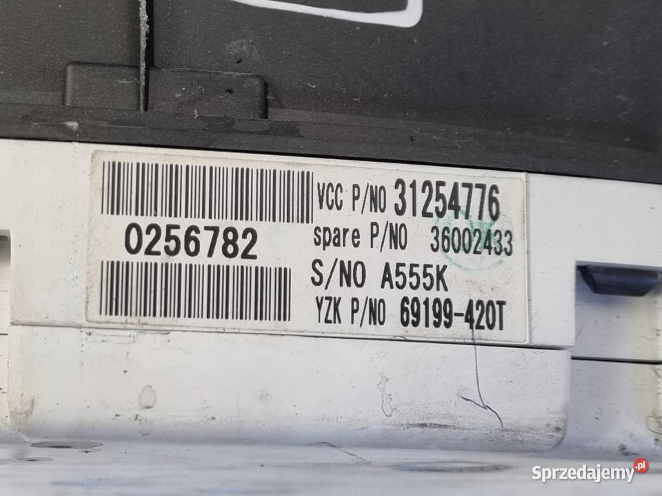 Volvo V50 S40 II 16 20 D LICZNIK ZEGARY Europa Liczniki i zegary lubelskie Janów