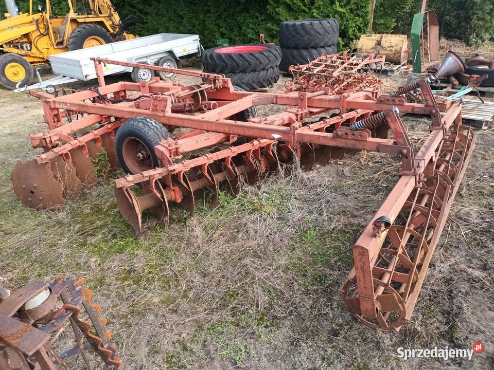 Brona talerzowa Doublet Rekord 3m Układ V Wał Starogard Gdański