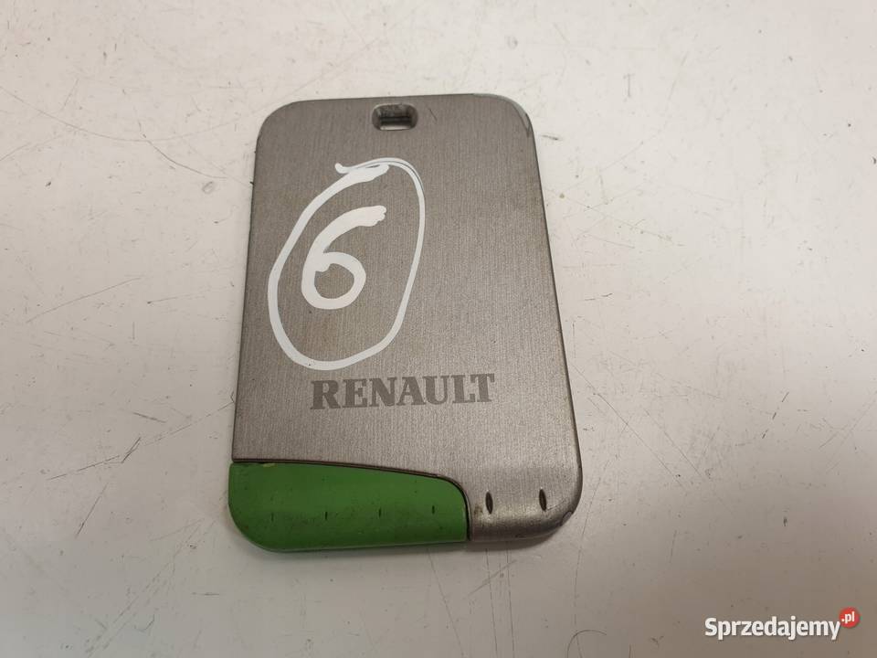 KARTA RENAULT LAGUNA II 2 ESPACE IV Motoryzacja Rudka