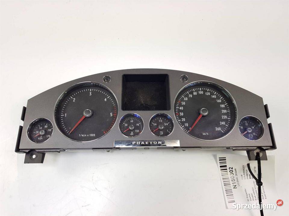 LICZNIK ZEGAR VOLKSWAGEN PHAETON 3D0920885A
