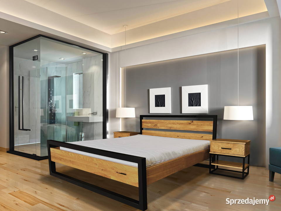 Łóżko Loftowe Industrial LOKO 180x200 Chełm