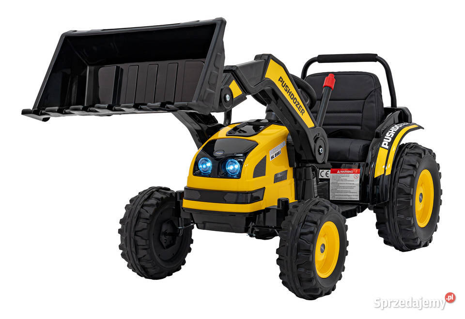 Koparka traktor na akumulator 12V dzieci pilot Warszawa