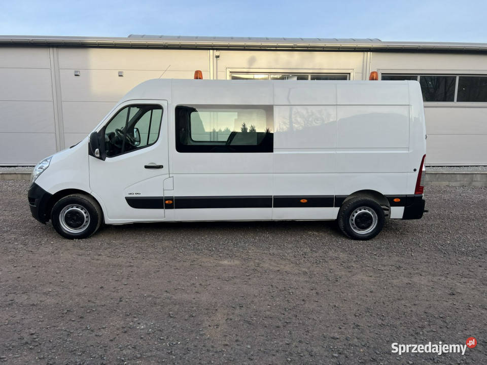 Renault Master L3H2 Brygadówka 7Osób Klima serwisowany w ASO Renault łódzkie Opoczno