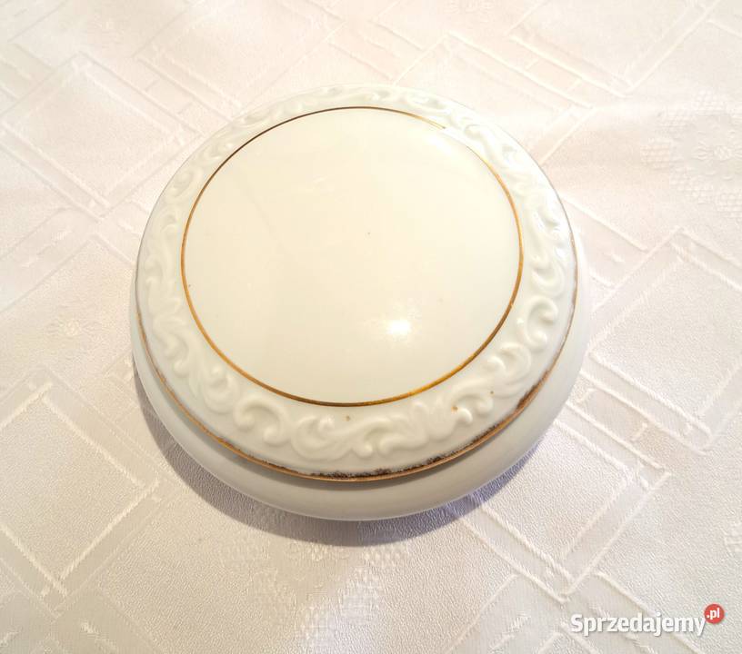 porcelanowe oryginalne puzderko Limoges Francja Warszawa