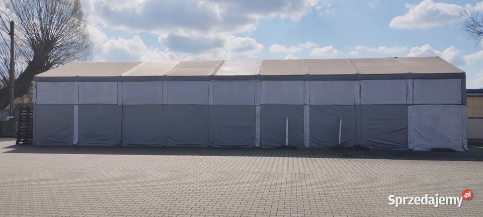 namiot magazynowy duży 18m długość 6m szerokość Łowicz